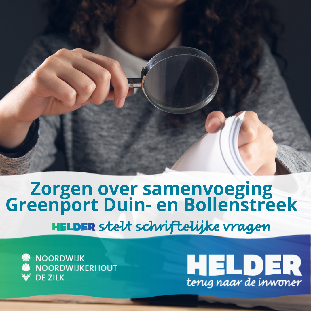 Schriftelijke vragen Greenport Duin- en Bollenstreek