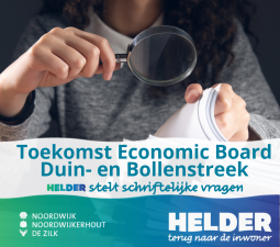 Schriftelijke vragen: De invulling van de rol, verantwoording en toegevoegde waarde van de StichtingEconomic Board Duin- en Bollenstreek (EBDB) 